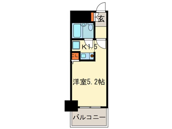 エスリ－ド四条河原町(209)の物件間取画像